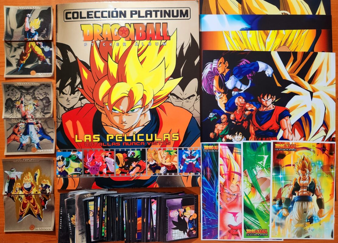 Dragon Ball Peliculas (Colección Platinum): Álbum con todas sus láminas a pegar foto 1