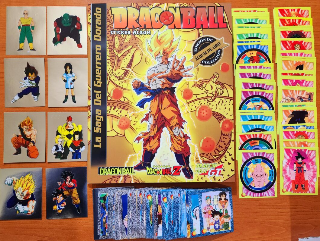Dragon Ball Guerrero Dorado [Amarillo]: Álbum con todas sus láminas a pegar foto 1