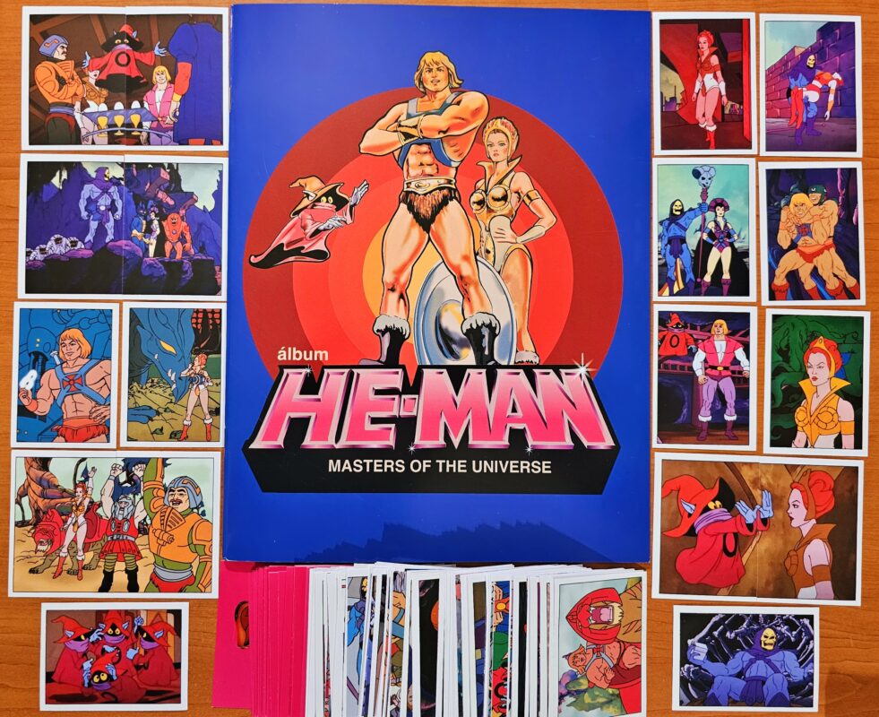 He-Man: Álbum con todas sus láminas a pegar foto 1