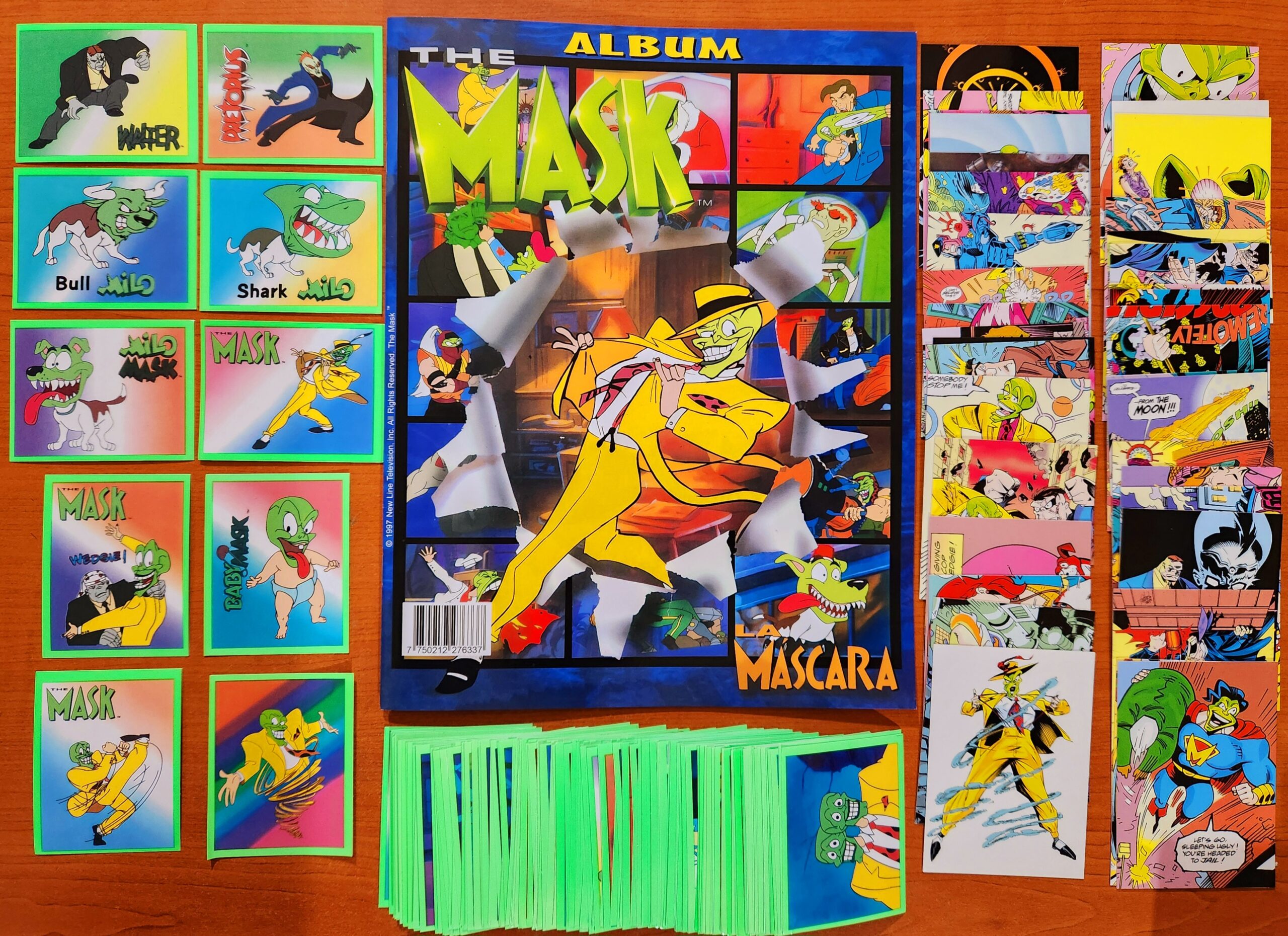 La Mascara: Álbum con todas sus láminas a pegar foto 1 La Mascara: Álbum con todas sus láminas a pegar foto 1
