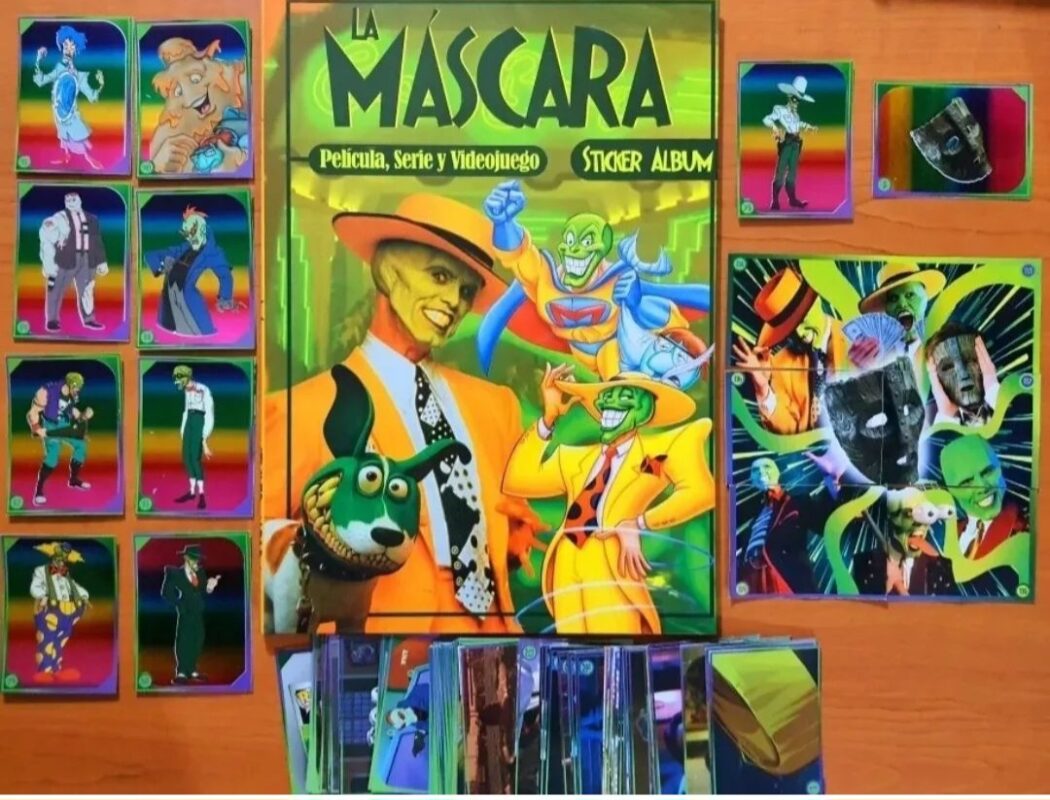 La Mascara [Serie Animada]: Álbum con todas sus láminas a pegar foto 1