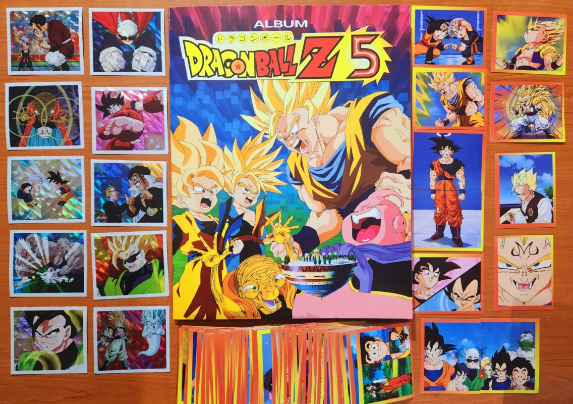 Dragon Ball Z5: Álbum con todas sus láminas a pegar foto 1