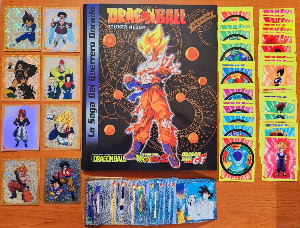 Dragon Ball Guerrero Dorado [Negro]: Álbum con todas sus láminas a pegar foto 1
