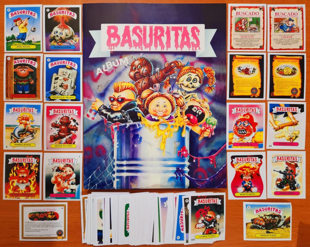 Basuritas 89': Álbum con todas sus láminas a pegar foto 1