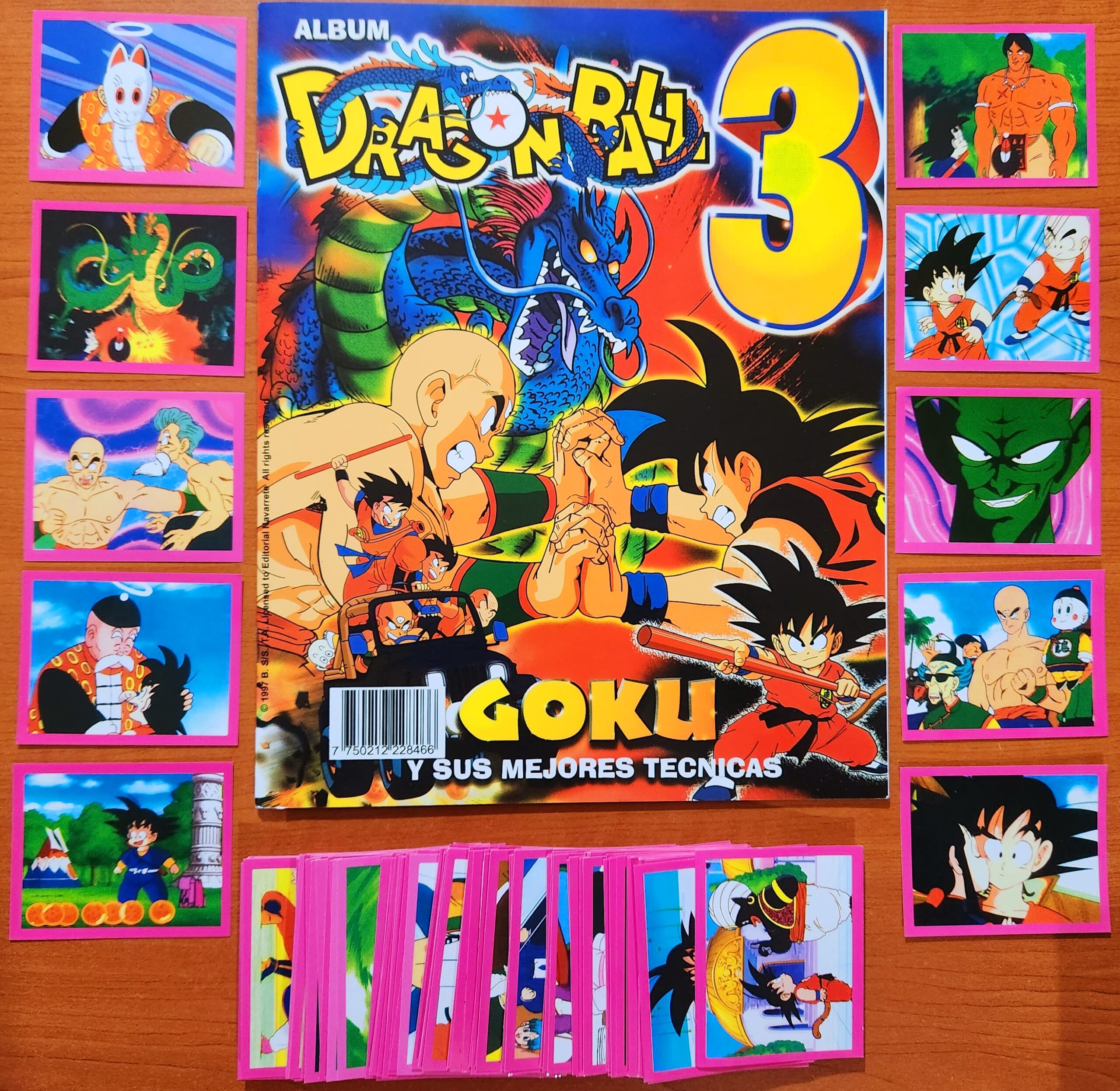 Dragon Ball 3: Álbum con todas sus láminas a pegar foto 1 Dragon Ball 3: Álbum con todas sus láminas a pegar foto 1