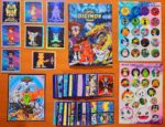 Digimon Mini Album: Álbum con todas sus láminas a pegar foto 1