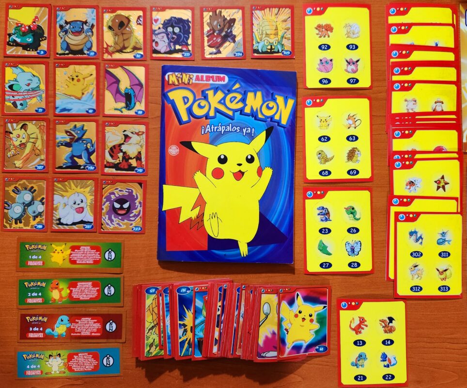 Pokemon Mini Album: Álbum con todas sus láminas a pegar foto 1