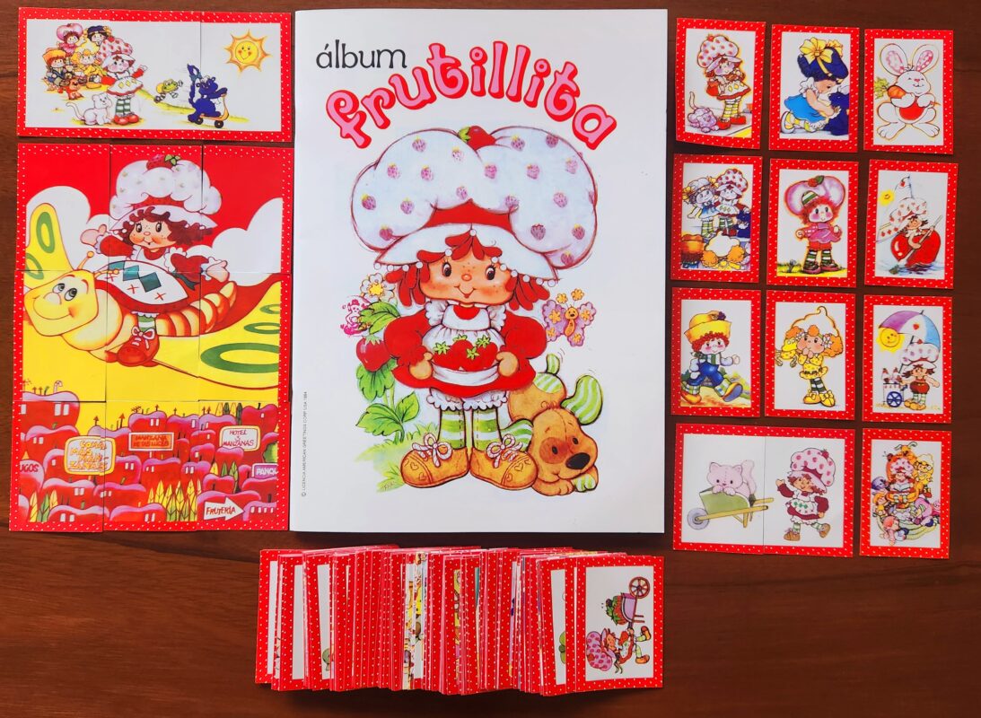 Frutillita: Álbum con todas sus láminas a pegar foto 1
