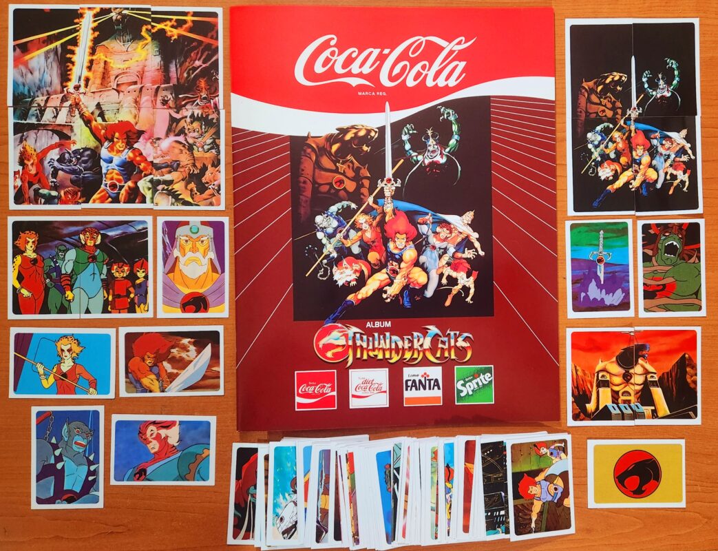 Thundercats: Álbum con todas sus láminas a pegar foto 1